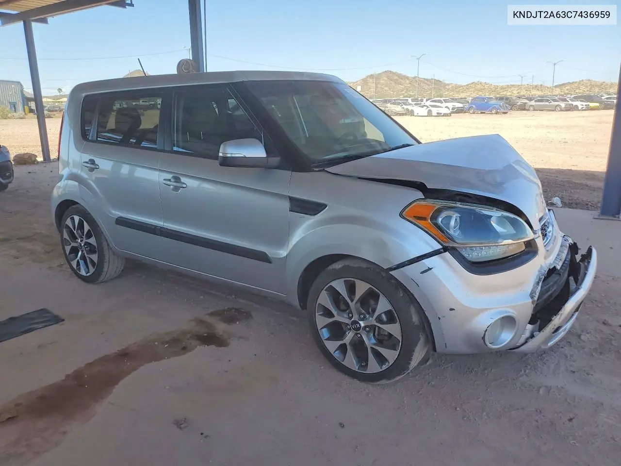 2012 Kia Soul ! VIN: KNDJT2A63C7436959 Lot: 60696826