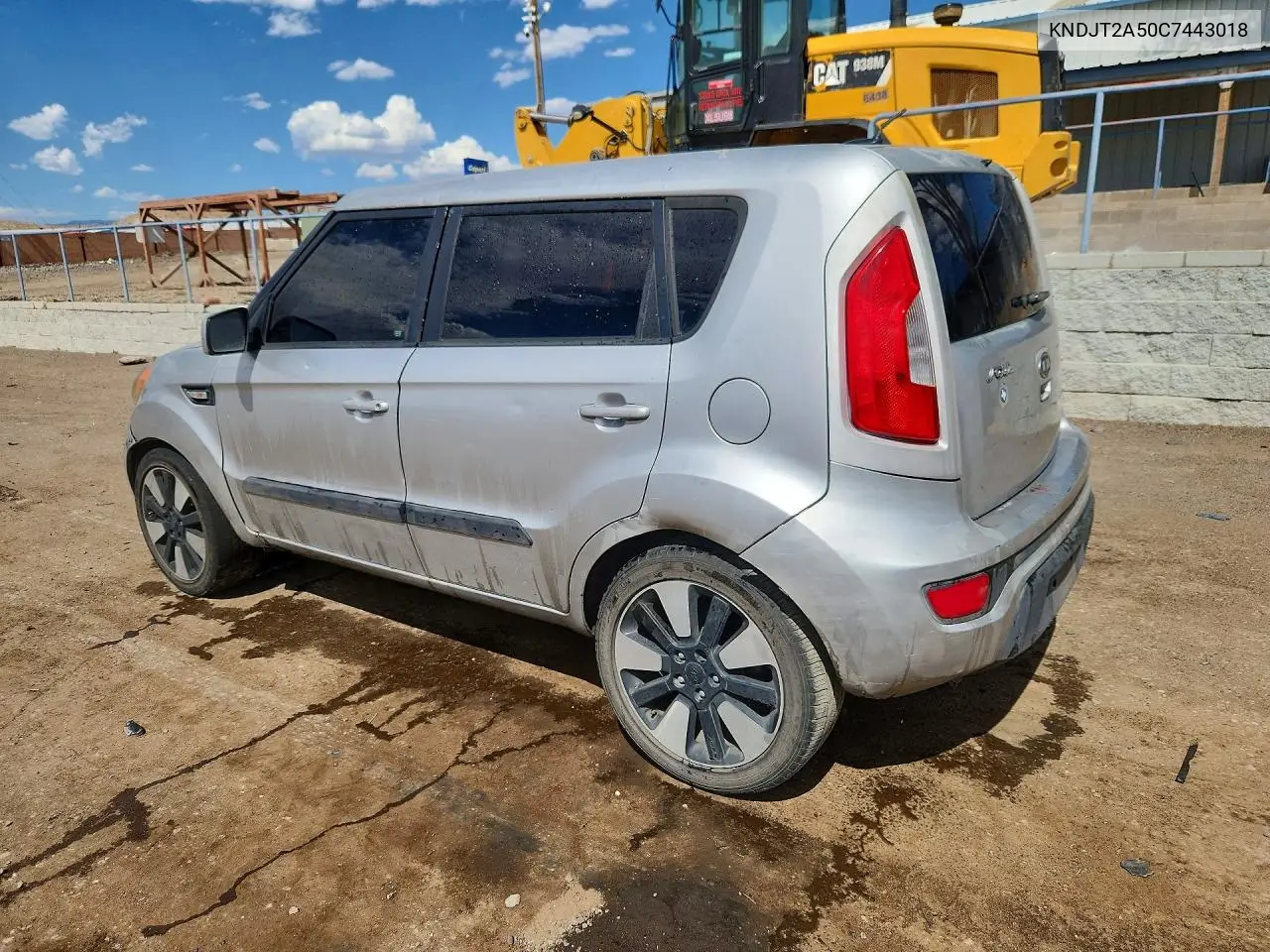 2012 Kia Soul Base VIN: KNDJT2A50C7443018 Lot: 60820296