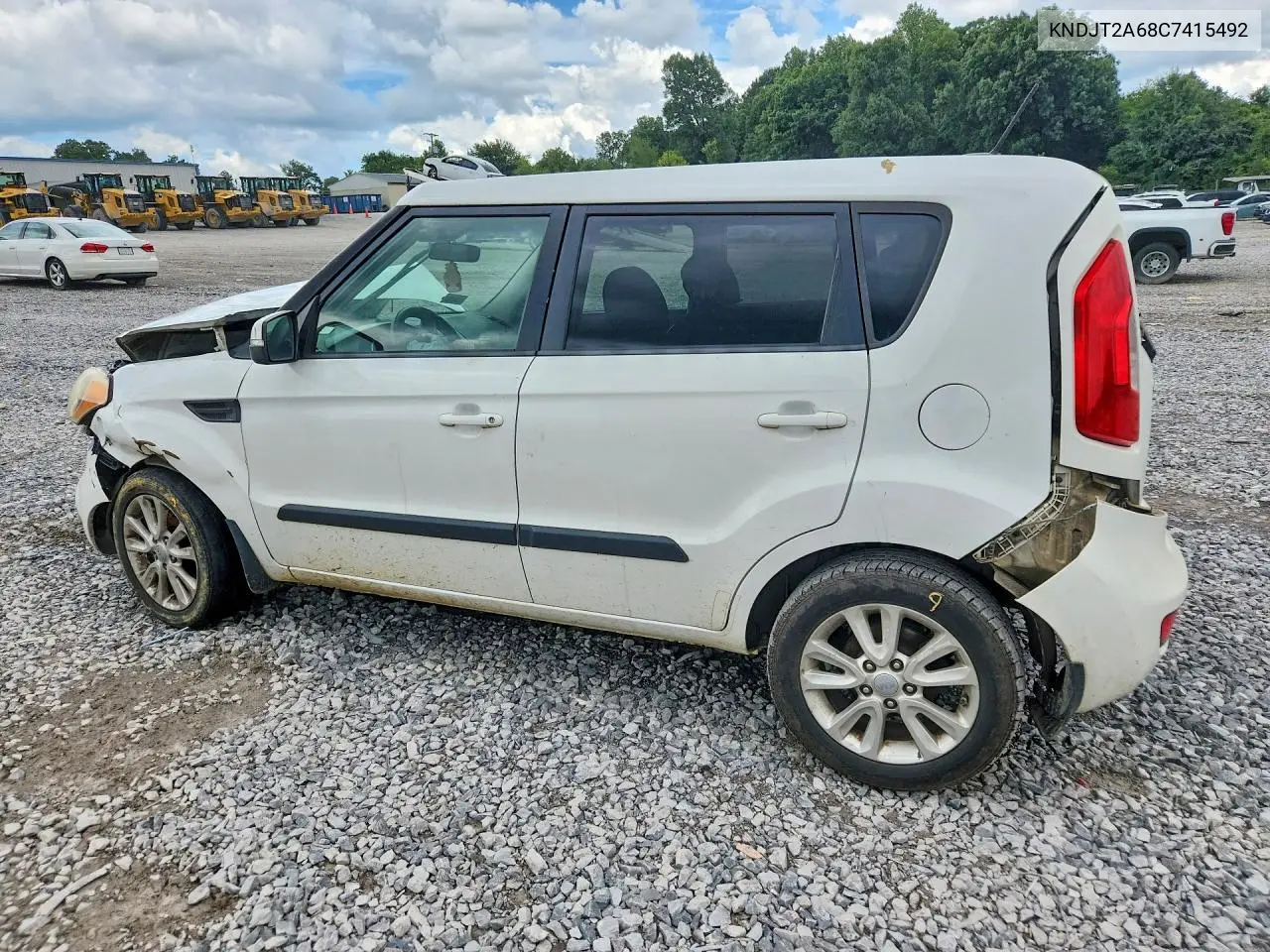 2012 Kia Soul + VIN: KNDJT2A68C7415492 Lot: 60977396
