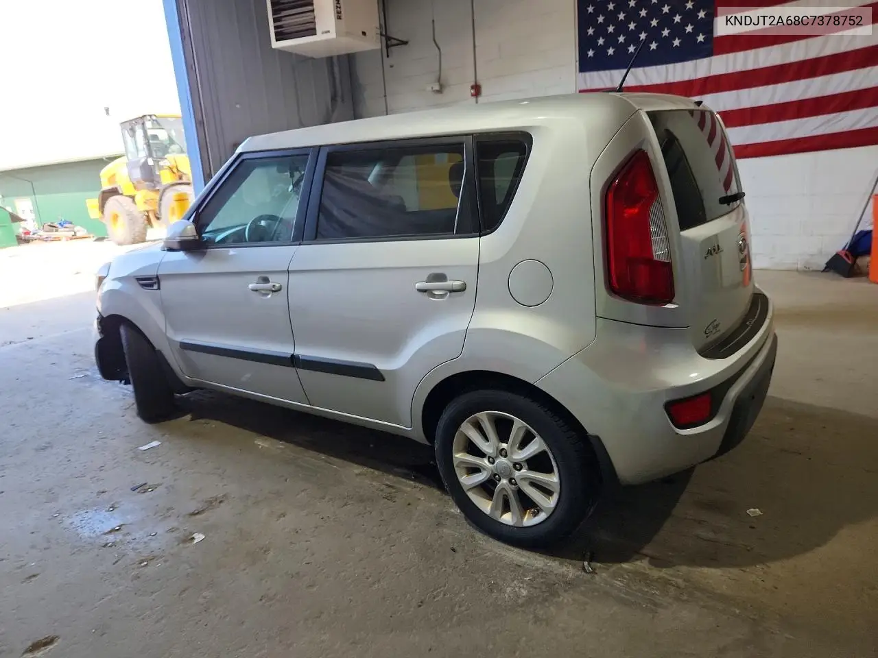 2012 Kia Soul VIN: KNDJT2A68C7378752 Lot: 61419456