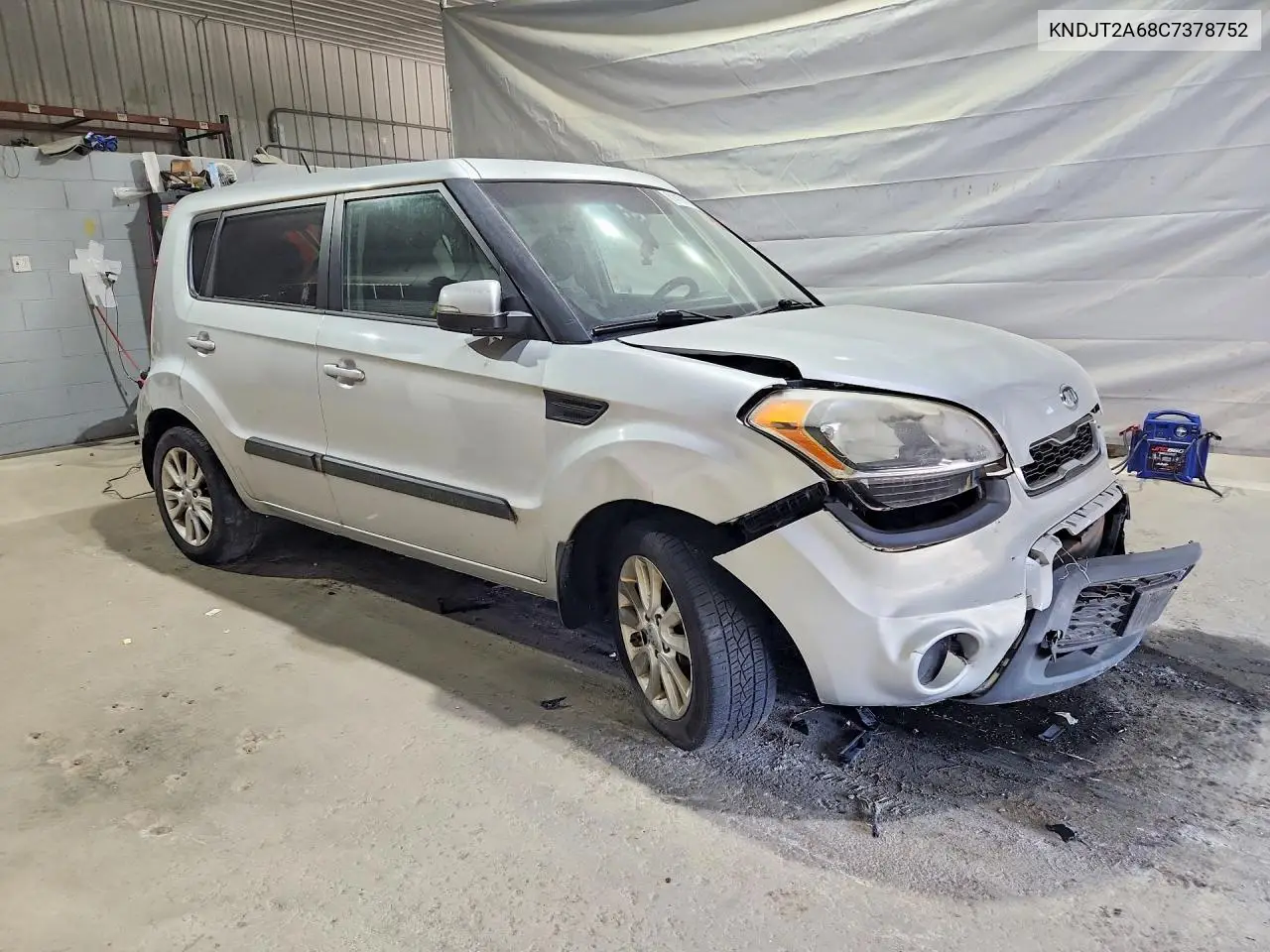 2012 Kia Soul VIN: KNDJT2A68C7378752 Lot: 61419456