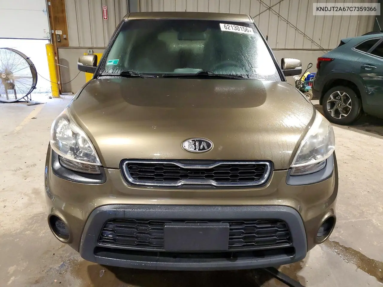 2012 Kia Soul + VIN: KNDJT2A67C7359366 Lot: 62130156