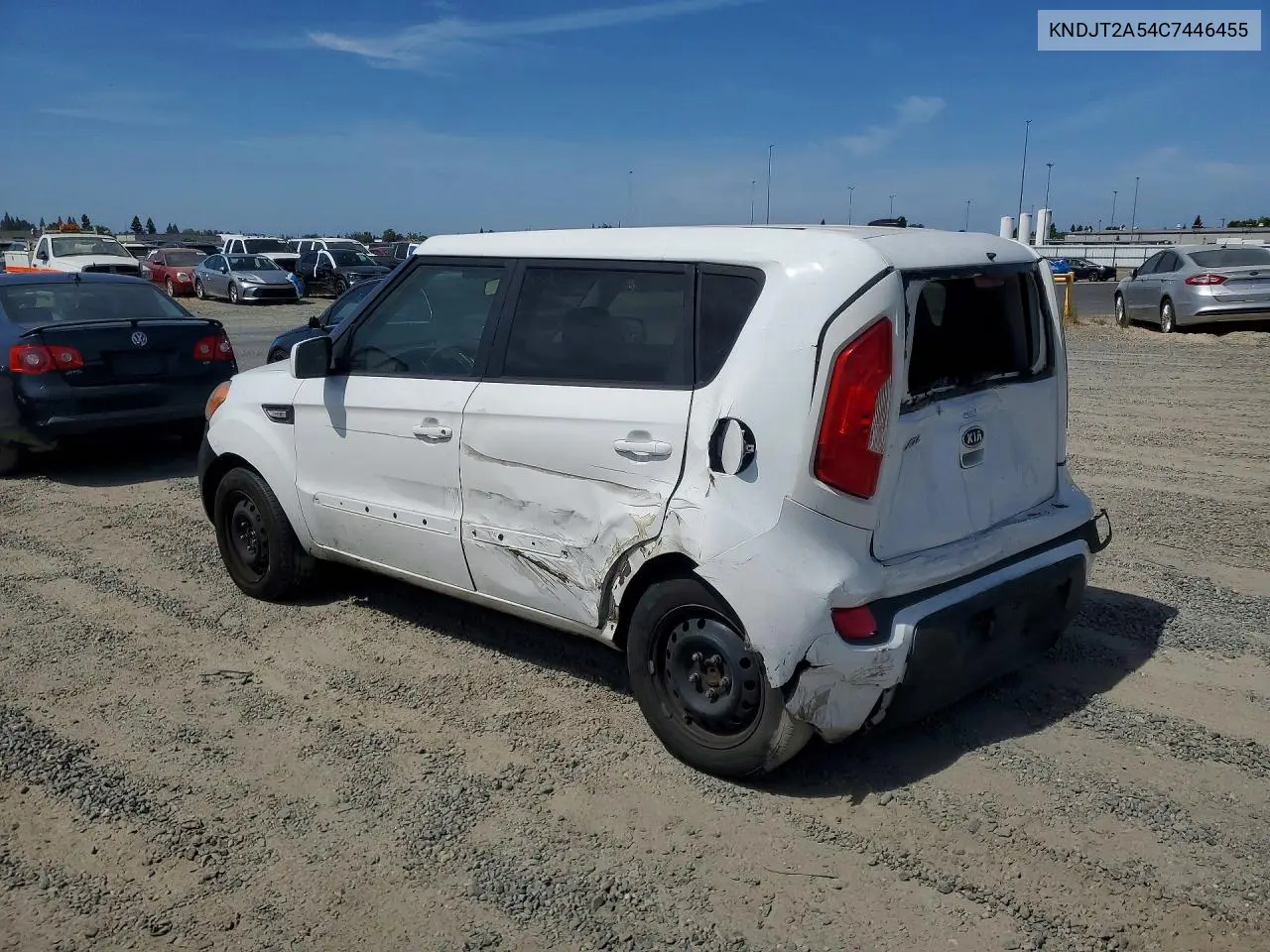 2012 Kia Soul Base VIN: KNDJT2A54C7446455 Lot: 85990285