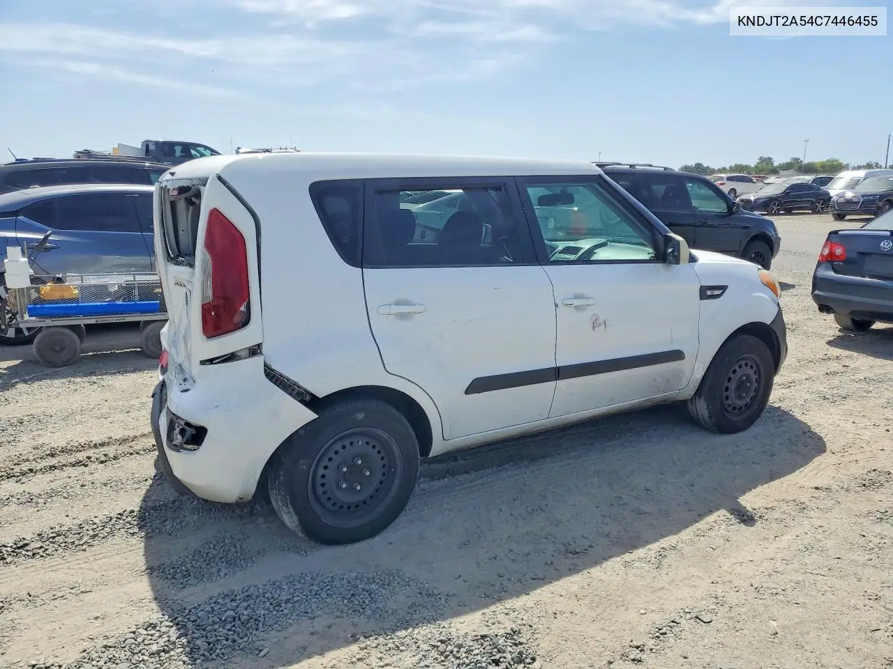 2012 Kia Soul Base VIN: KNDJT2A54C7446455 Lot: 85990285