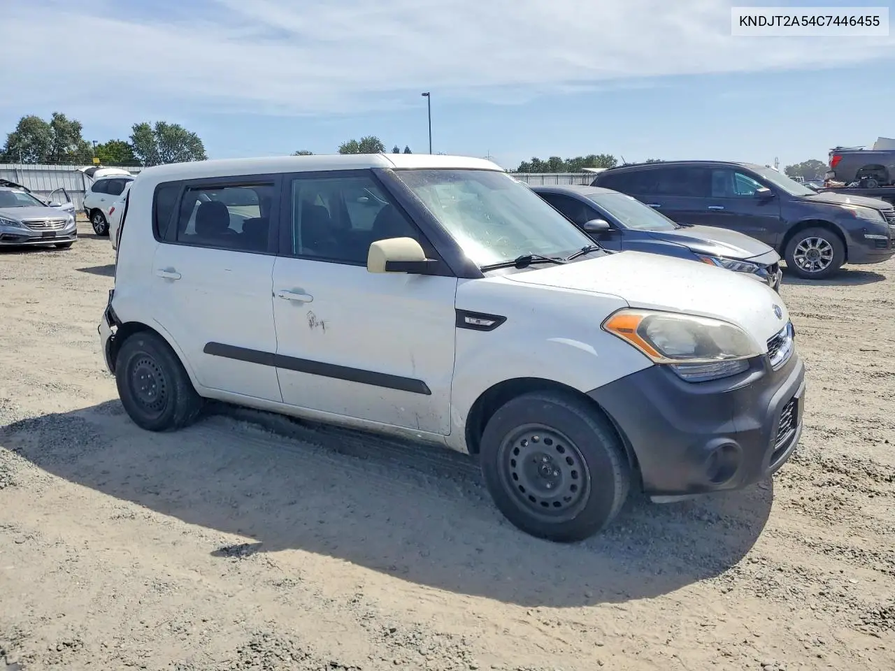 2012 Kia Soul Base VIN: KNDJT2A54C7446455 Lot: 85990285