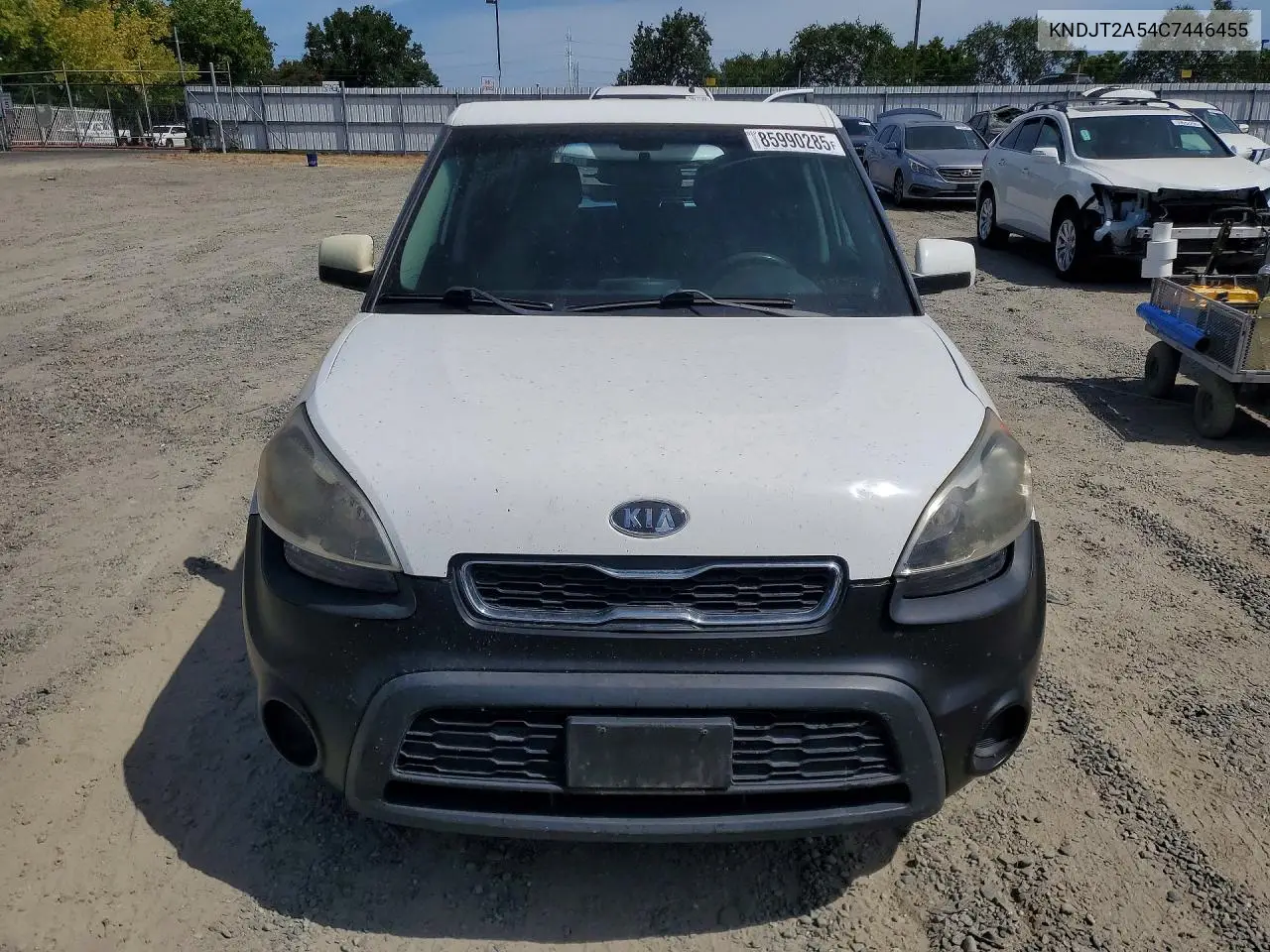 2012 Kia Soul Base VIN: KNDJT2A54C7446455 Lot: 85990285