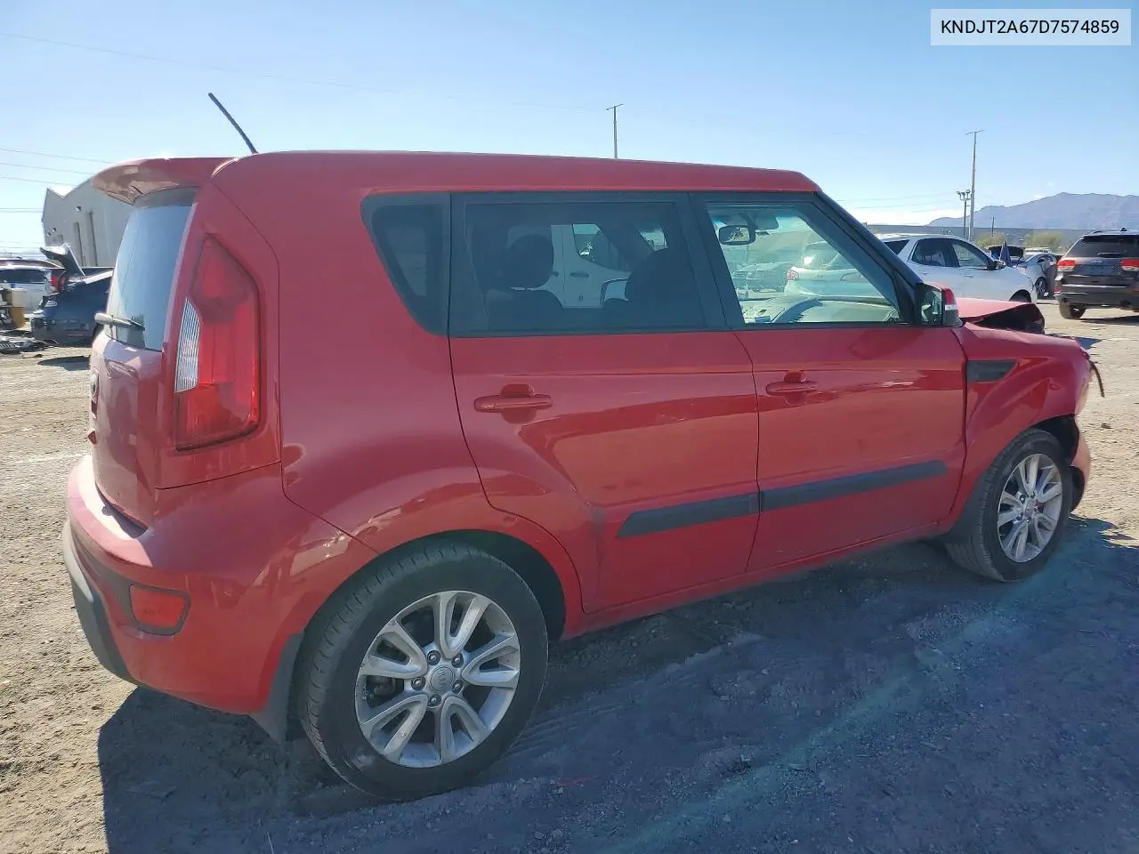 2013 Kia Soul VIN: KNDJT2A67D7574859 Lot: 59989186