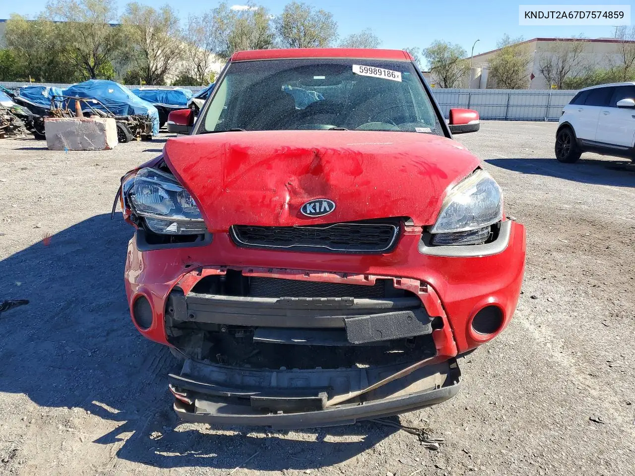 2013 Kia Soul VIN: KNDJT2A67D7574859 Lot: 59989186