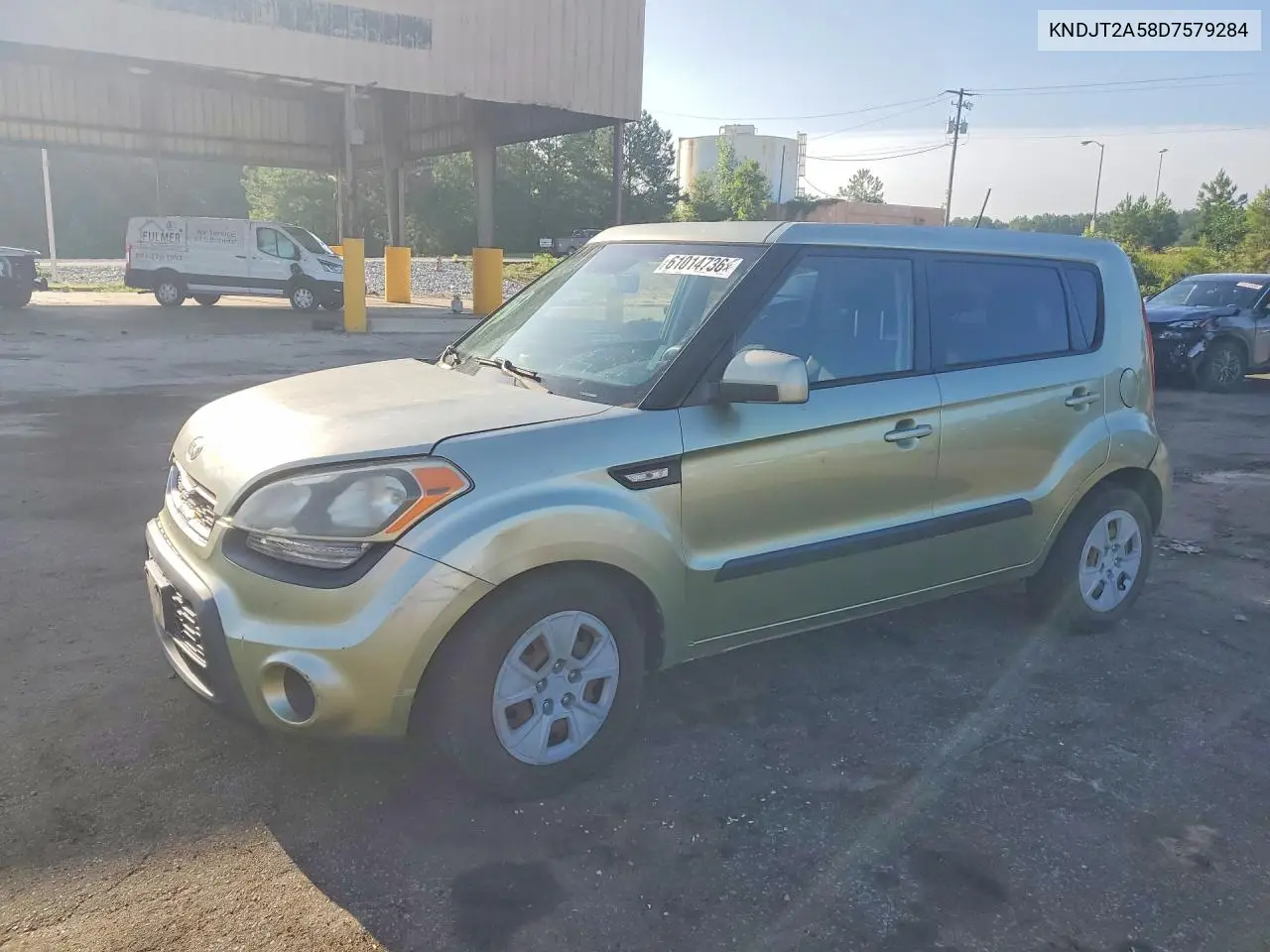 2013 Kia Soul Base VIN: KNDJT2A58D7579284 Lot: 61014736