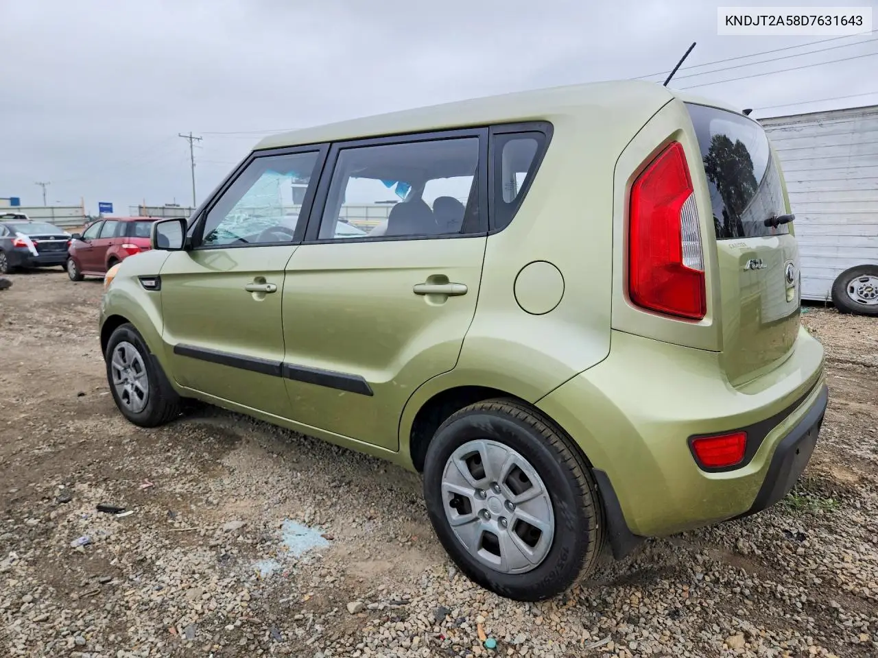 2013 Kia Soul Base VIN: KNDJT2A58D7631643 Lot: 61594266