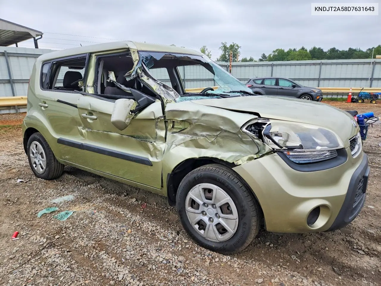 2013 Kia Soul Base VIN: KNDJT2A58D7631643 Lot: 61594266