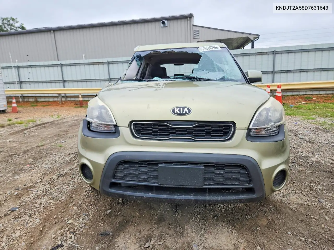 2013 Kia Soul Base VIN: KNDJT2A58D7631643 Lot: 61594266
