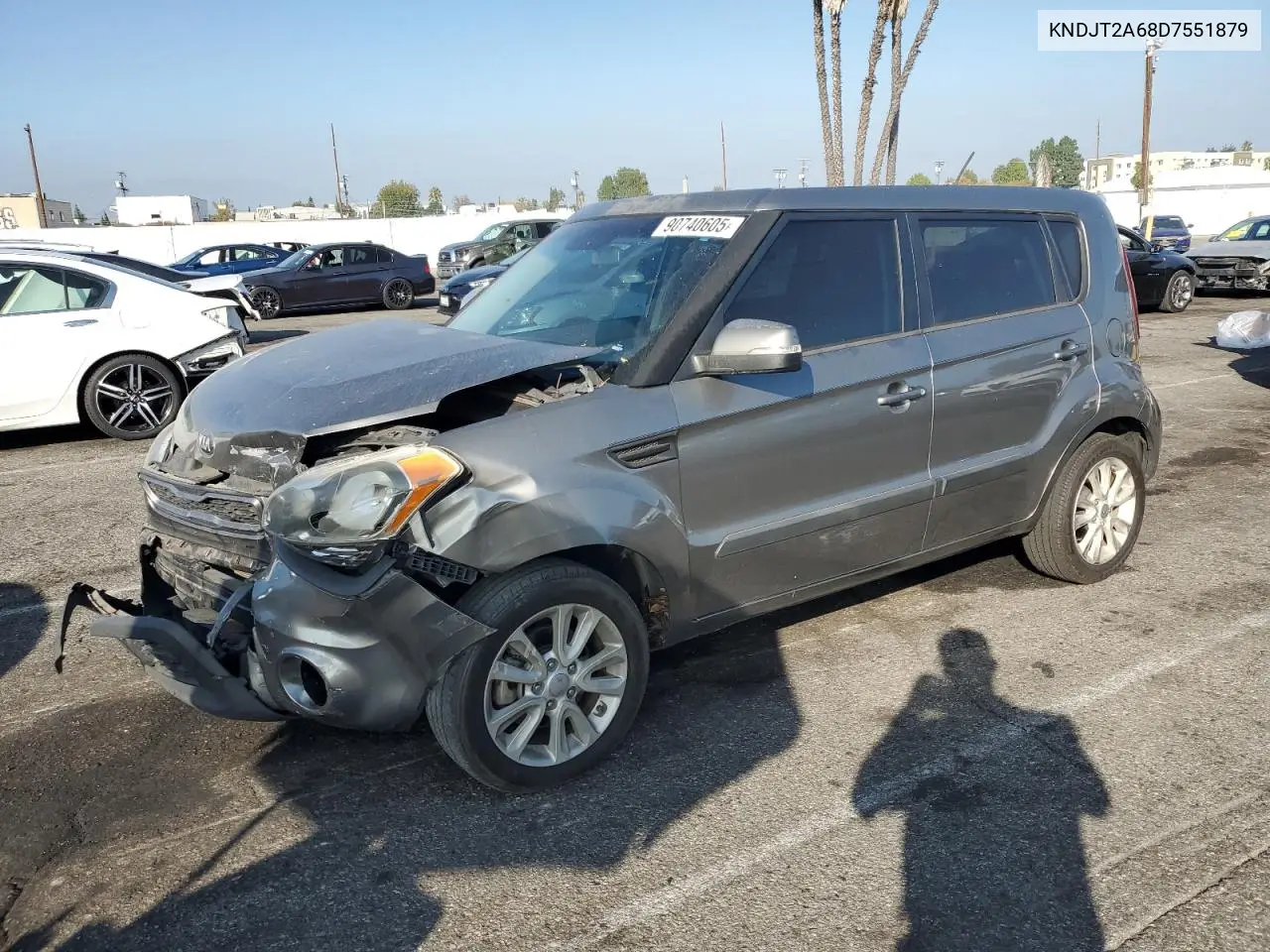 KNDJT2A68D7551879 2013 Kia Soul +