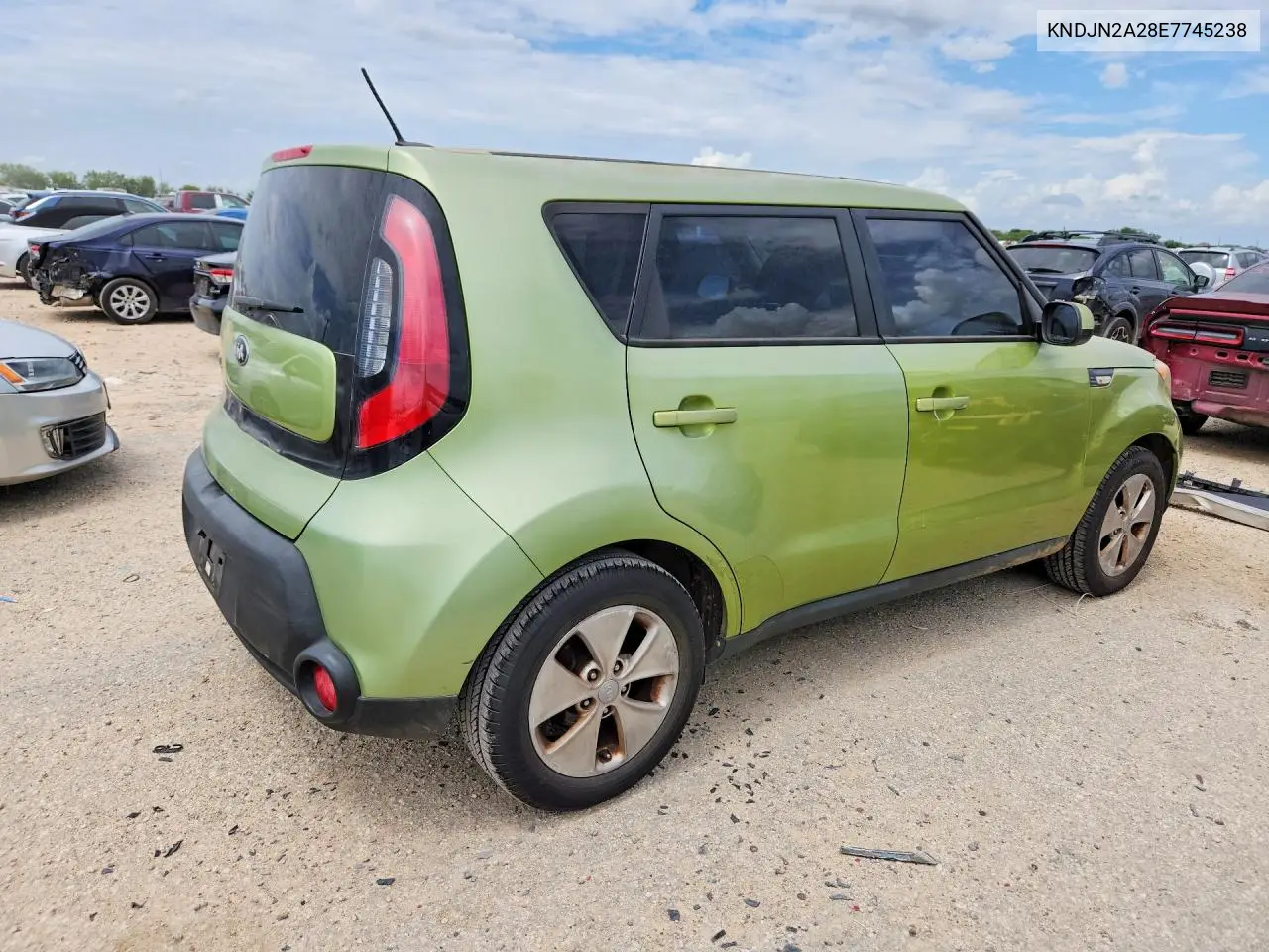 2014 Kia Soul Base VIN: KNDJN2A28E7745238 Lot: 61045326