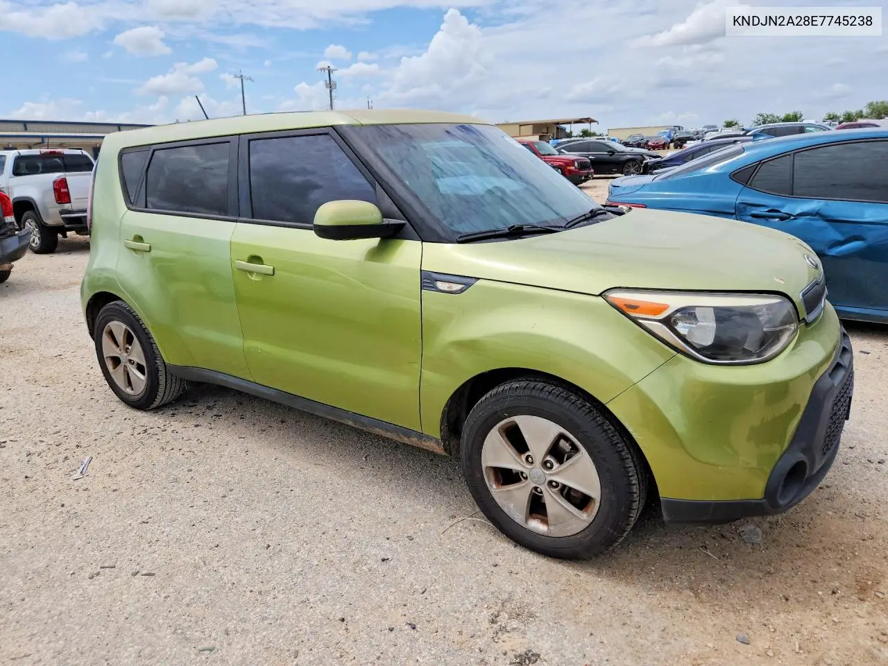 2014 Kia Soul Base VIN: KNDJN2A28E7745238 Lot: 61045326