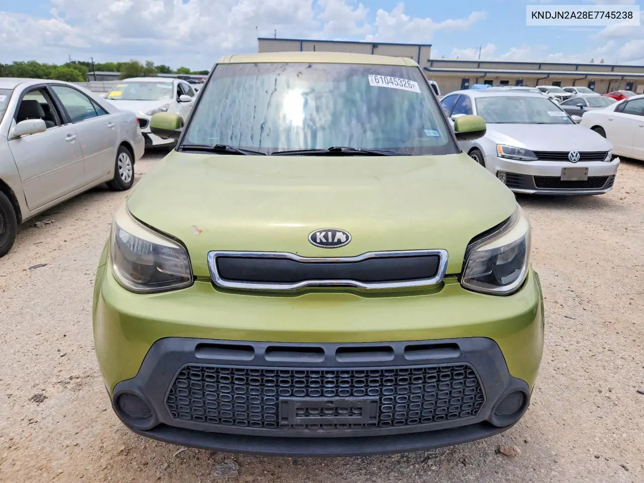 2014 Kia Soul Base VIN: KNDJN2A28E7745238 Lot: 61045326