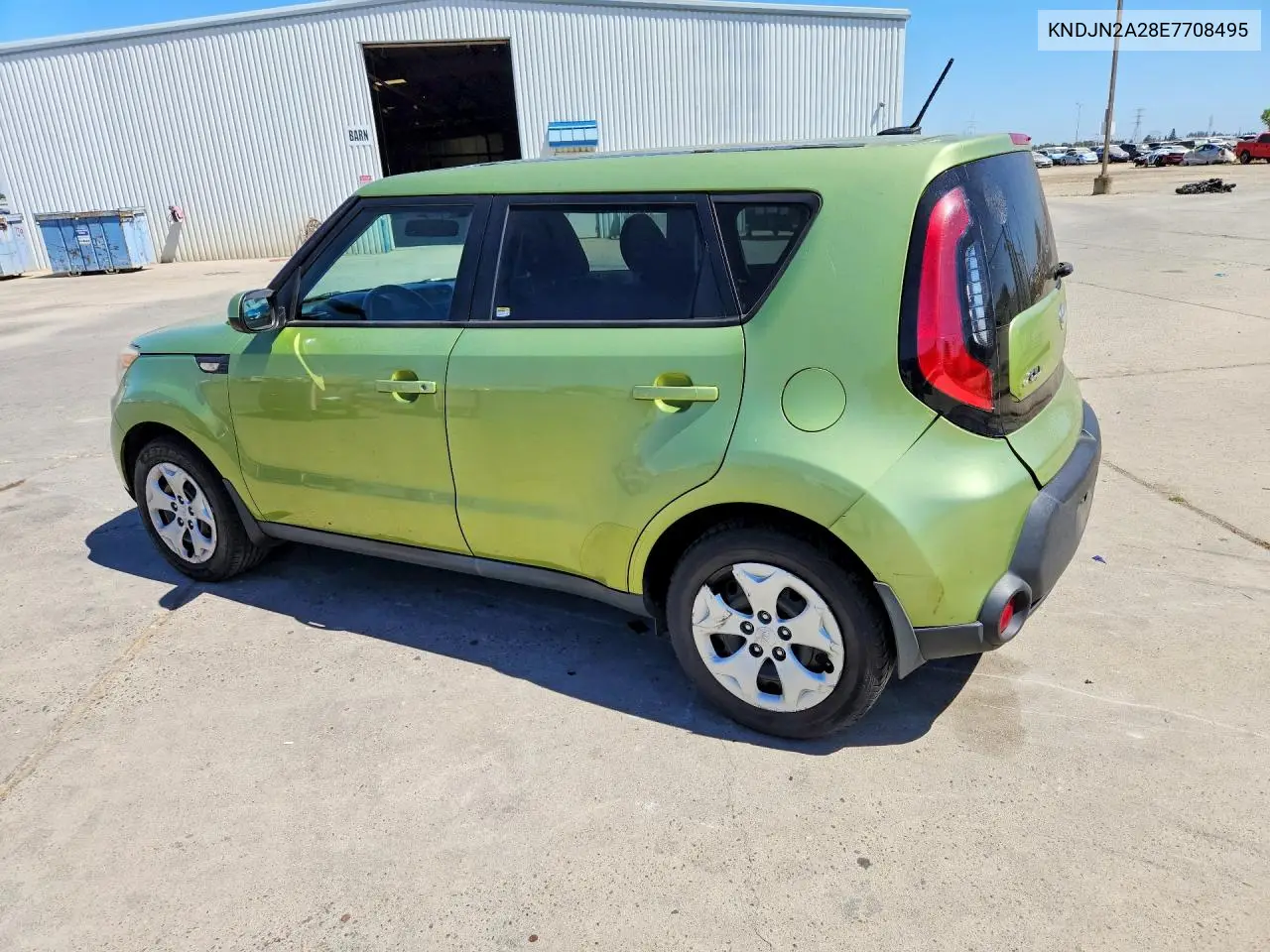 2014 Kia Soul Base VIN: KNDJN2A28E7708495 Lot: 61184846