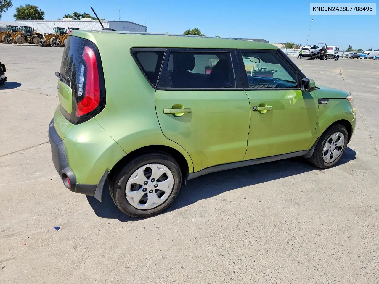 2014 Kia Soul Base VIN: KNDJN2A28E7708495 Lot: 61184846