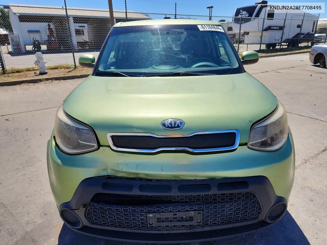 2014 Kia Soul Base VIN: KNDJN2A28E7708495 Lot: 61184846
