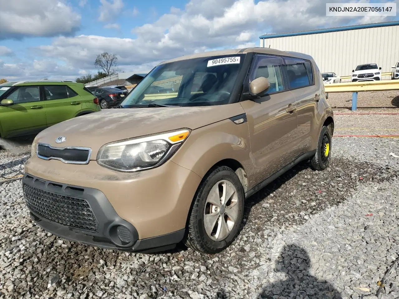 KNDJN2A20E7056147 2014 Kia Soul