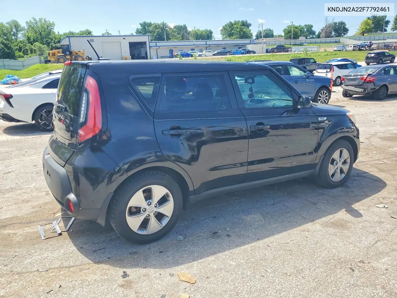 2015 Kia Soul Base VIN: KNDJN2A22F7792461 Lot: 56807256