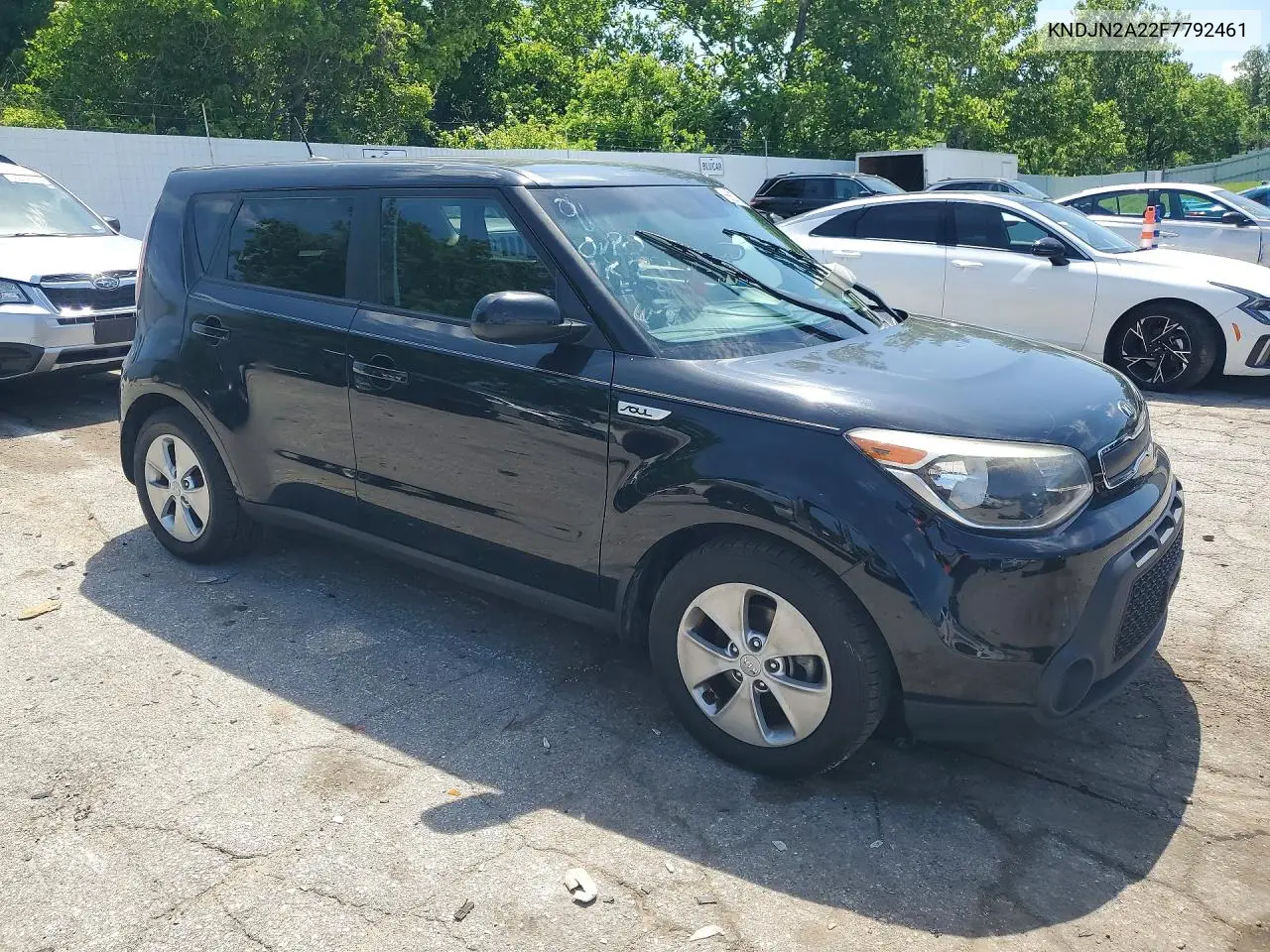 2015 Kia Soul Base VIN: KNDJN2A22F7792461 Lot: 56807256
