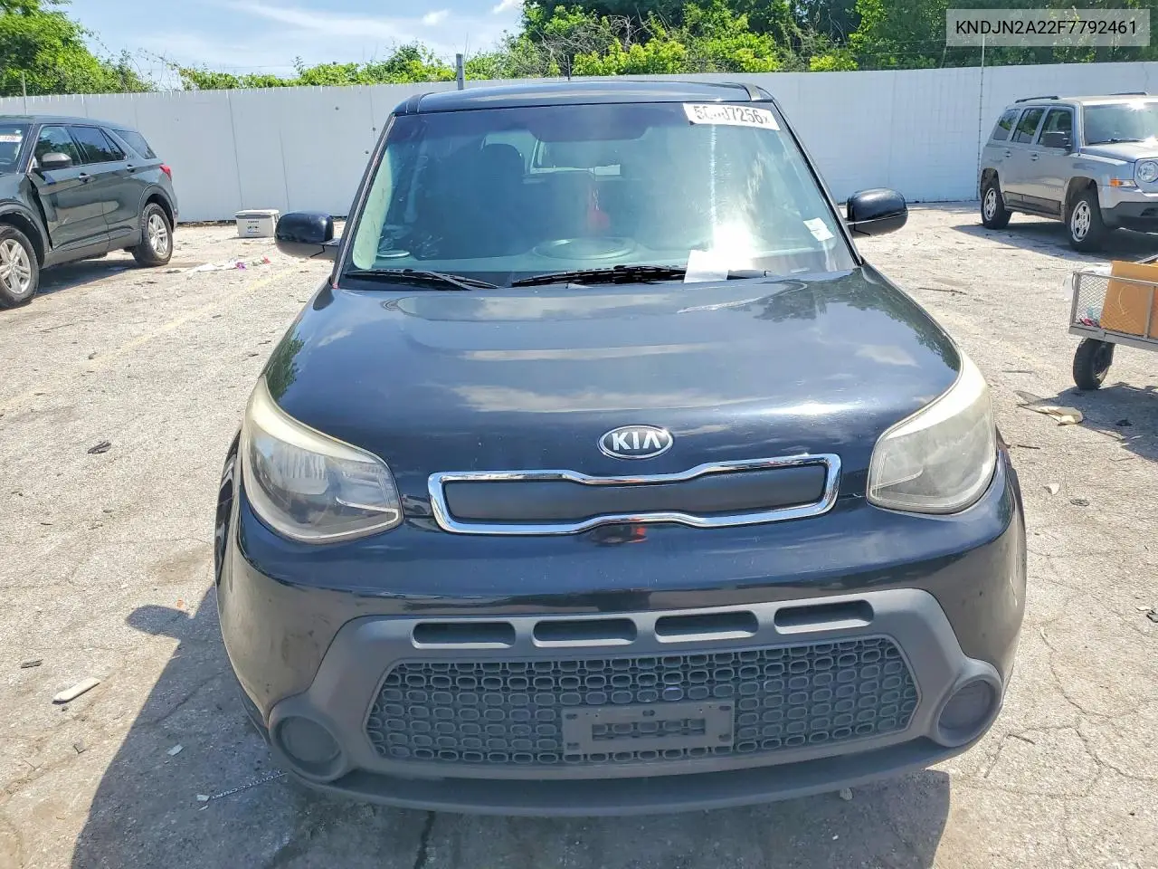 2015 Kia Soul Base VIN: KNDJN2A22F7792461 Lot: 56807256