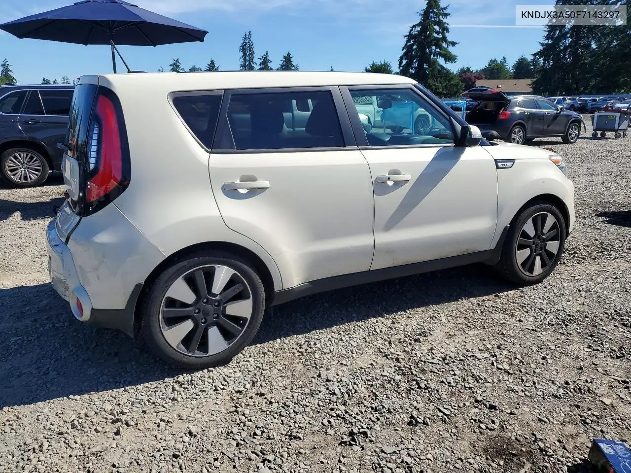 2015 Kia Soul ! VIN: KNDJX3A50F7143297 Lot: 57229346
