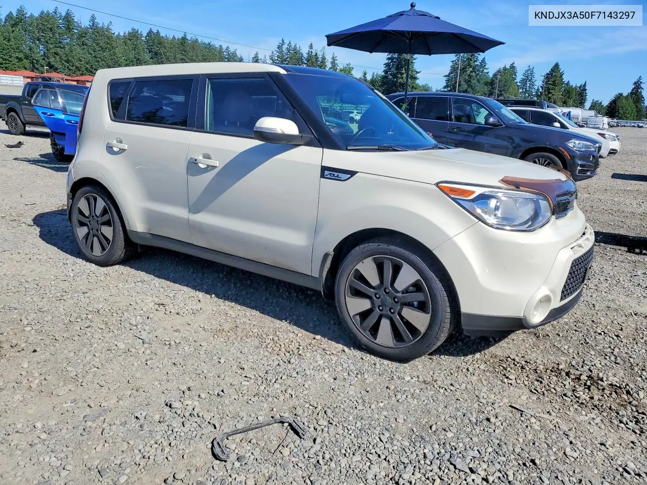 2015 Kia Soul ! VIN: KNDJX3A50F7143297 Lot: 57229346