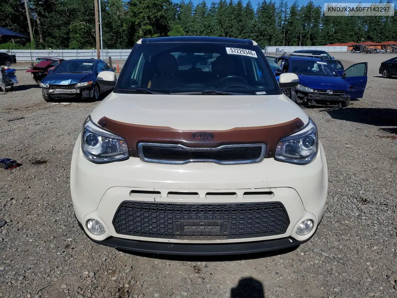 2015 Kia Soul ! VIN: KNDJX3A50F7143297 Lot: 57229346