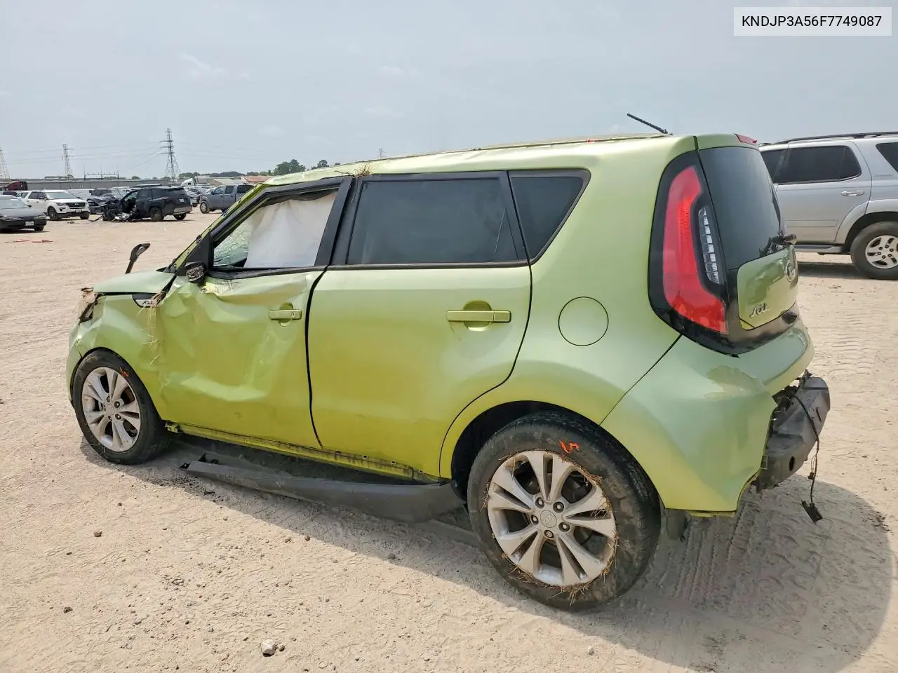 2015 Kia Soul + VIN: KNDJP3A56F7749087 Lot: 58387056