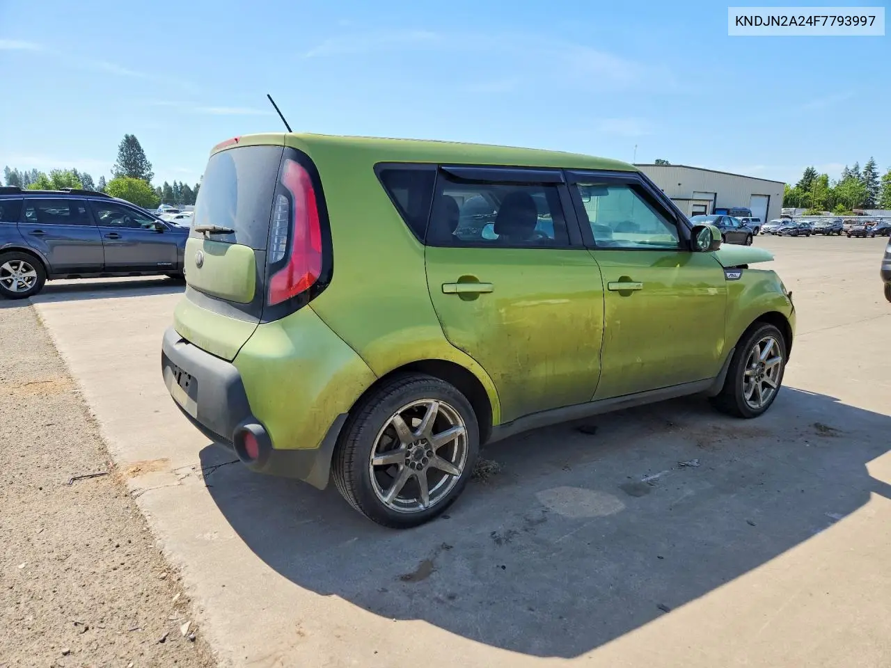 2015 Kia Soul Base VIN: KNDJN2A24F7793997 Lot: 58618076
