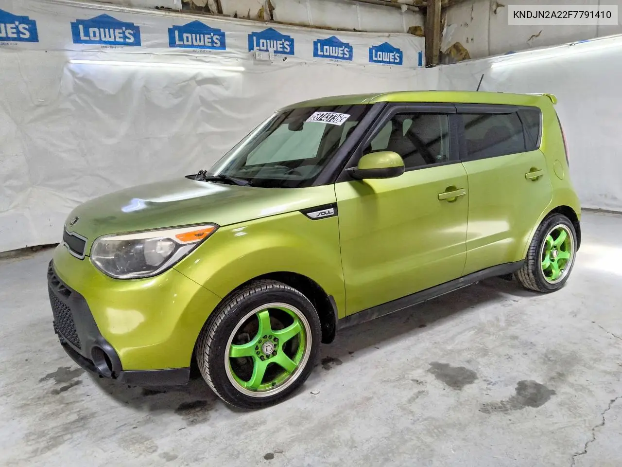 2015 Kia Soul Base VIN: KNDJN2A22F7791410 Lot: 58743736