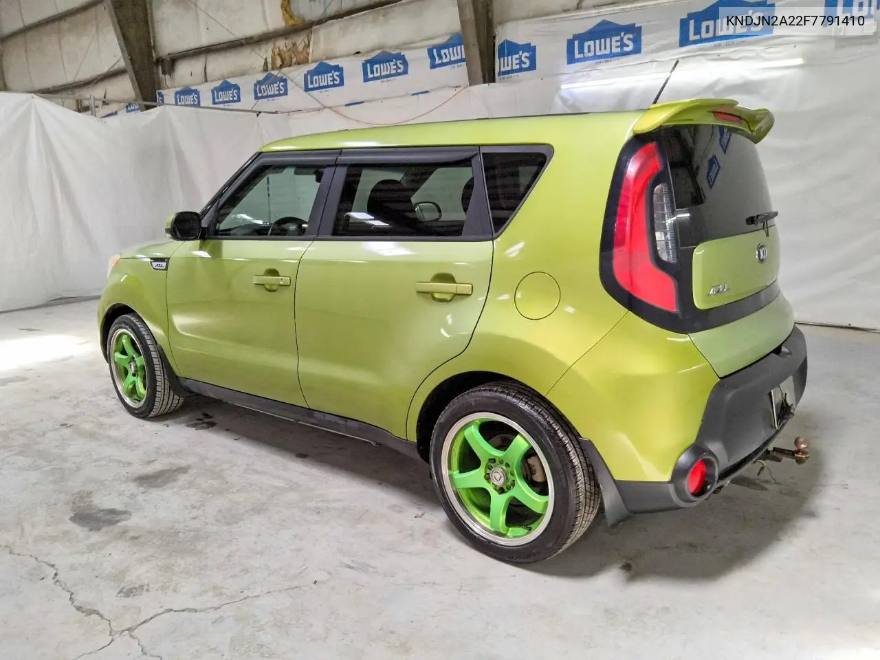 2015 Kia Soul Base VIN: KNDJN2A22F7791410 Lot: 58743736
