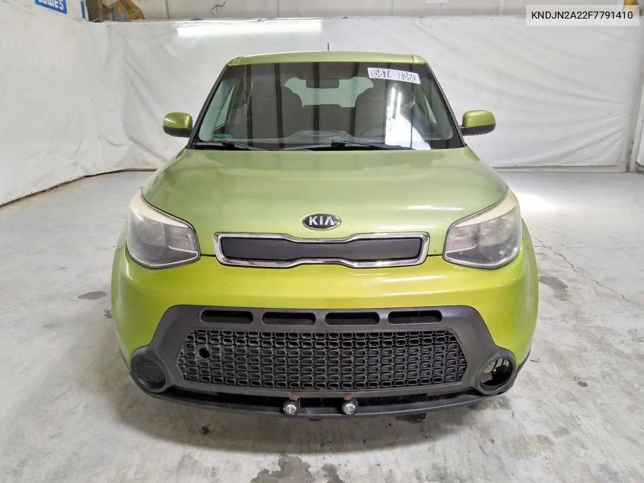 2015 Kia Soul Base VIN: KNDJN2A22F7791410 Lot: 58743736