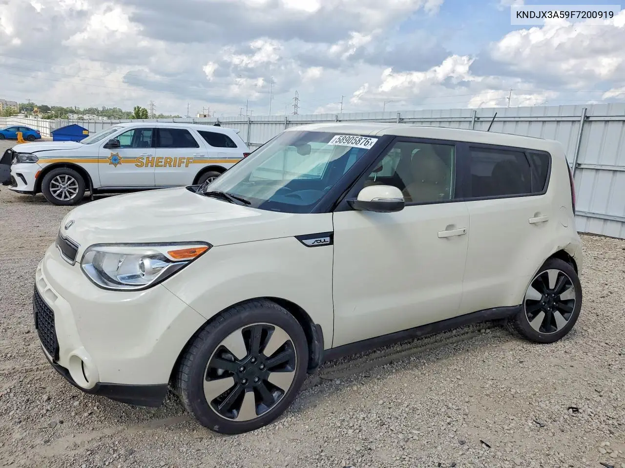 2015 Kia Soul ! VIN: KNDJX3A59F7200919 Lot: 58905876