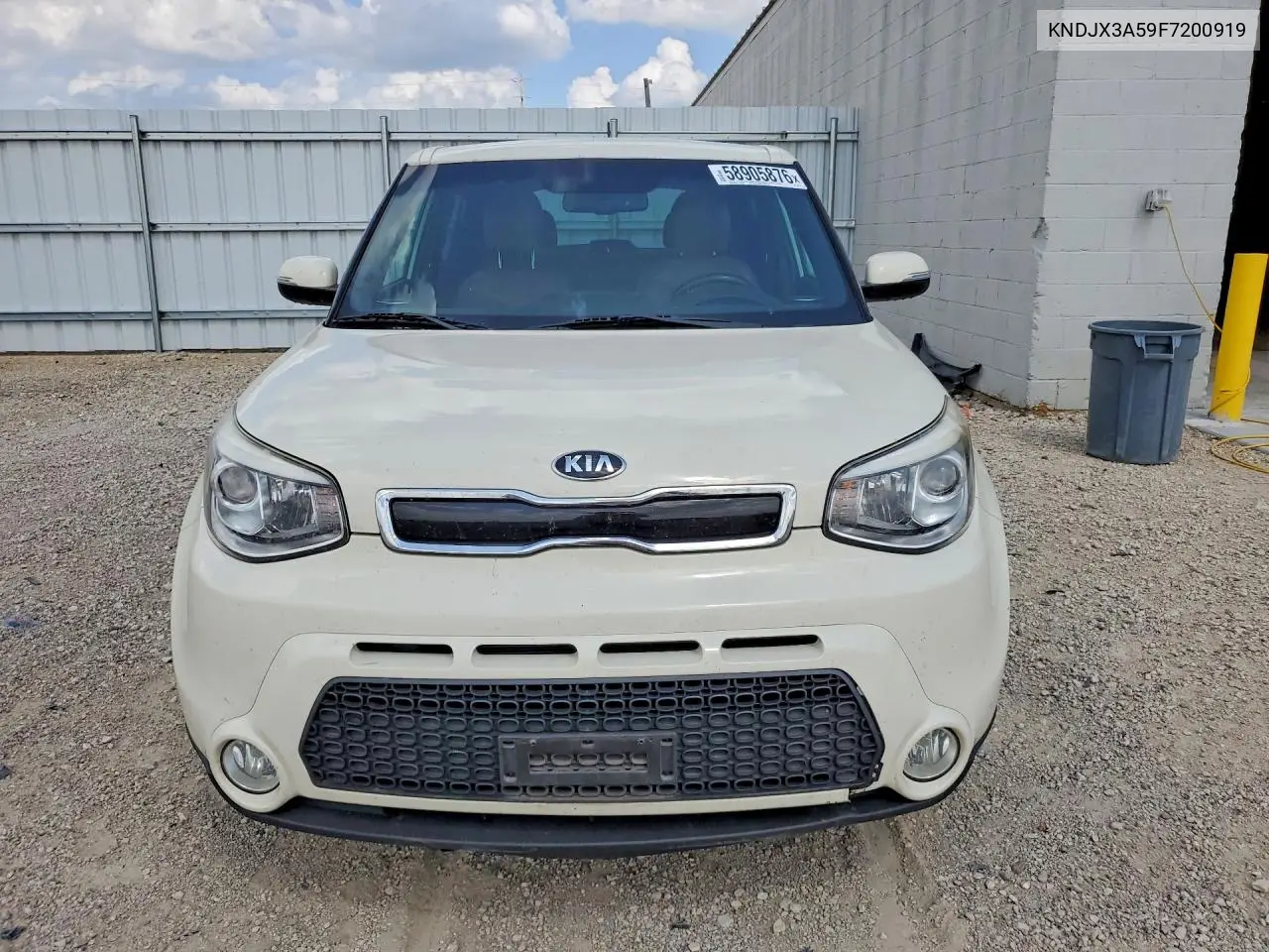 2015 Kia Soul ! VIN: KNDJX3A59F7200919 Lot: 58905876