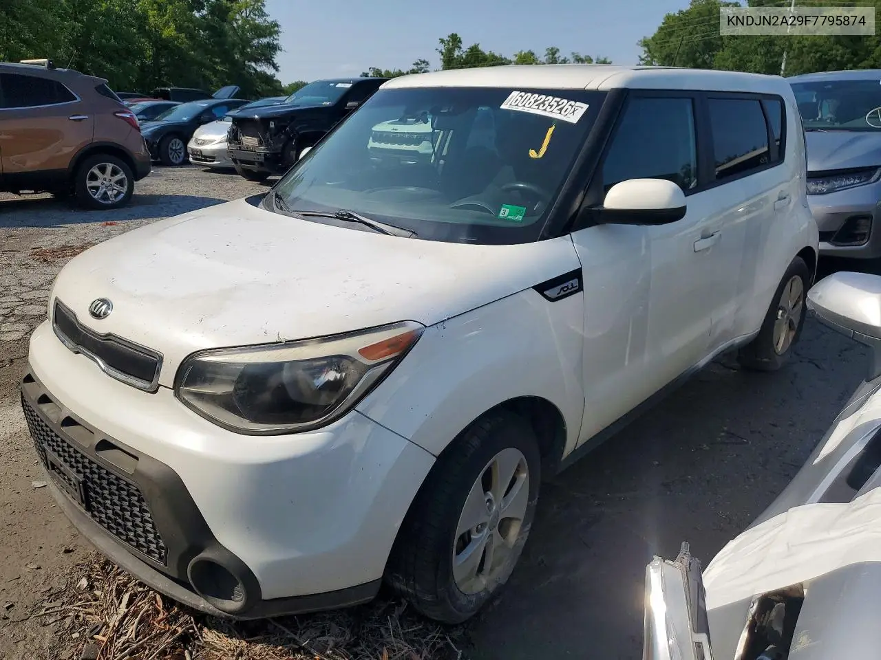 2015 Kia Soul Base VIN: KNDJN2A29F7795874 Lot: 60802466
