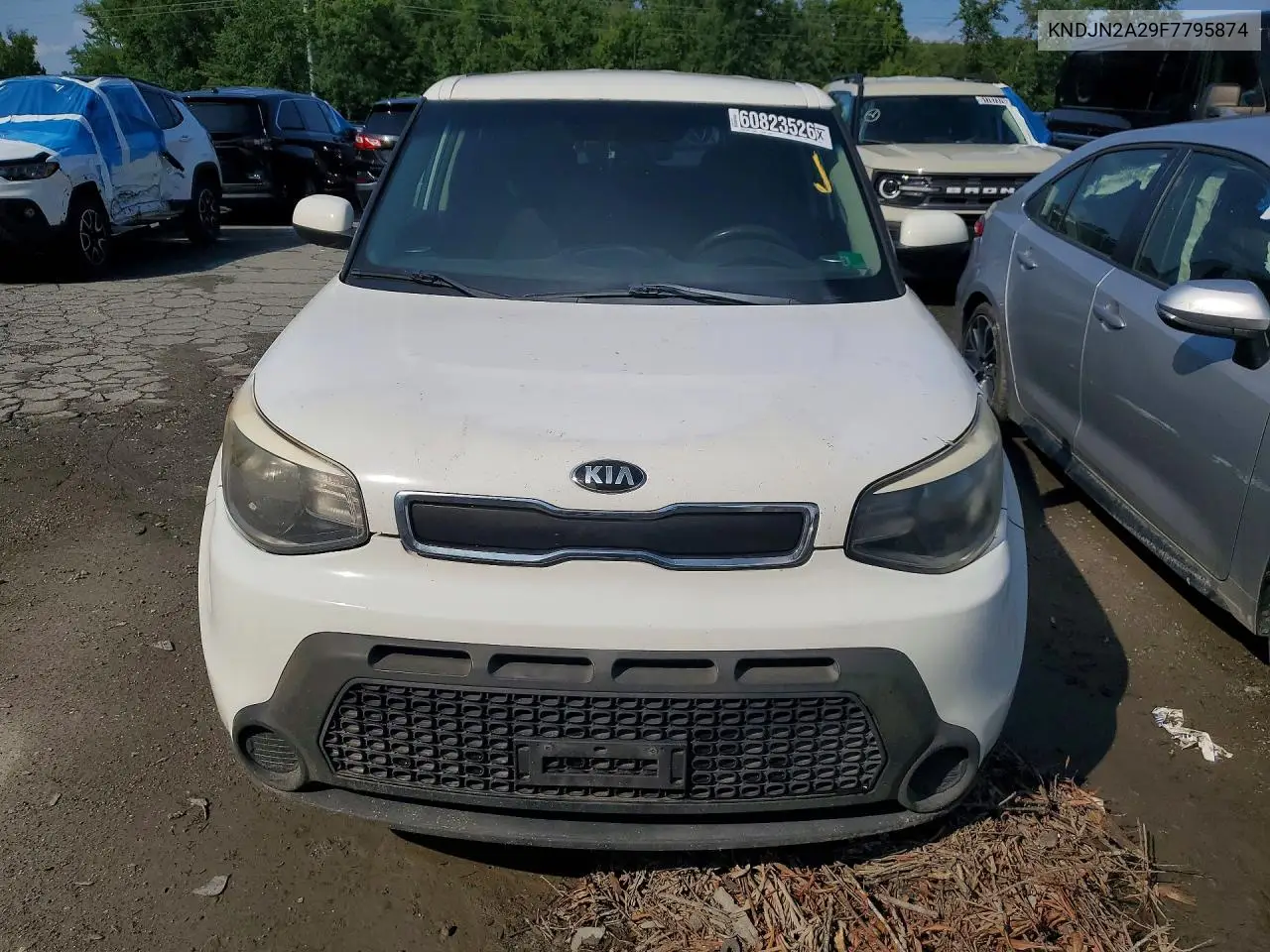 2015 Kia Soul Base VIN: KNDJN2A29F7795874 Lot: 60802466