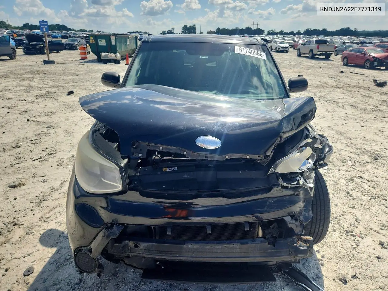 2015 Kia Soul Base VIN: KNDJN2A22F7771349 Lot: 61740966