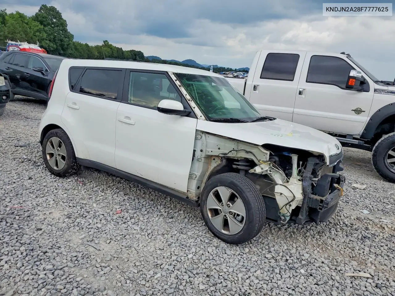 2015 Kia Soul Base VIN: KNDJN2A28F7777625 Lot: 61797296