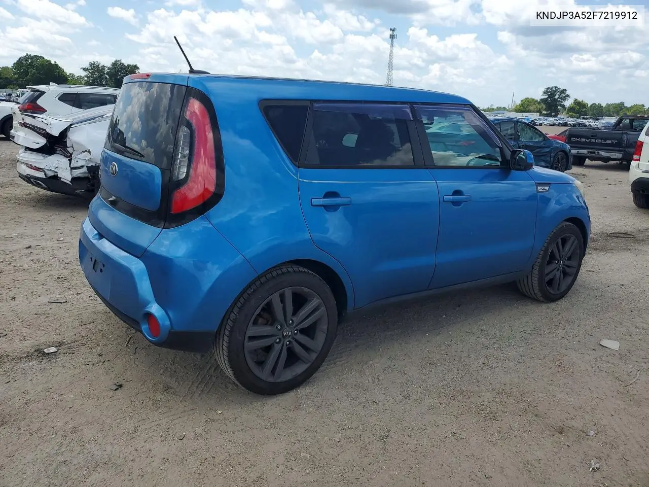 2015 Kia Soul + VIN: KNDJP3A52F7219912 Lot: 61807436