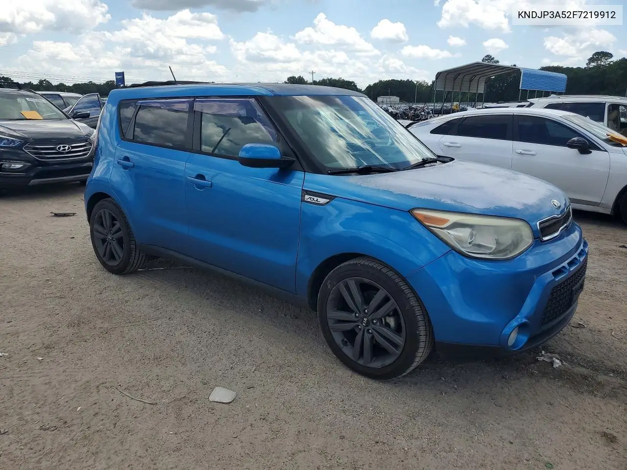 2015 Kia Soul + VIN: KNDJP3A52F7219912 Lot: 61807436