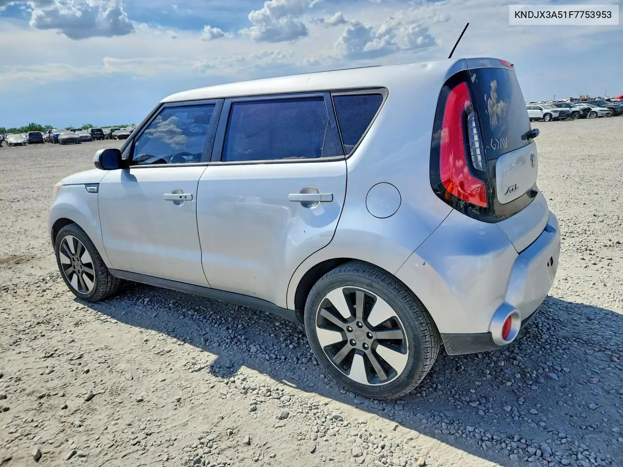 2015 Kia Soul ! VIN: KNDJX3A51F7753953 Lot: 61945216
