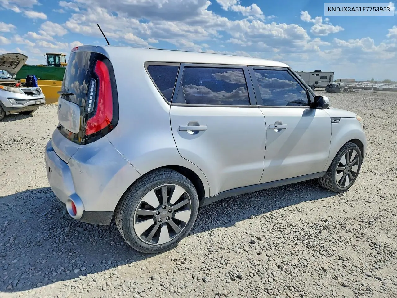 2015 Kia Soul ! VIN: KNDJX3A51F7753953 Lot: 61945216