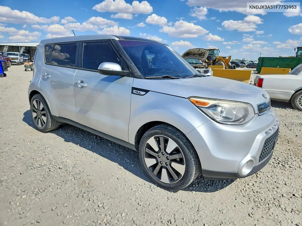 2015 Kia Soul ! VIN: KNDJX3A51F7753953 Lot: 61945216