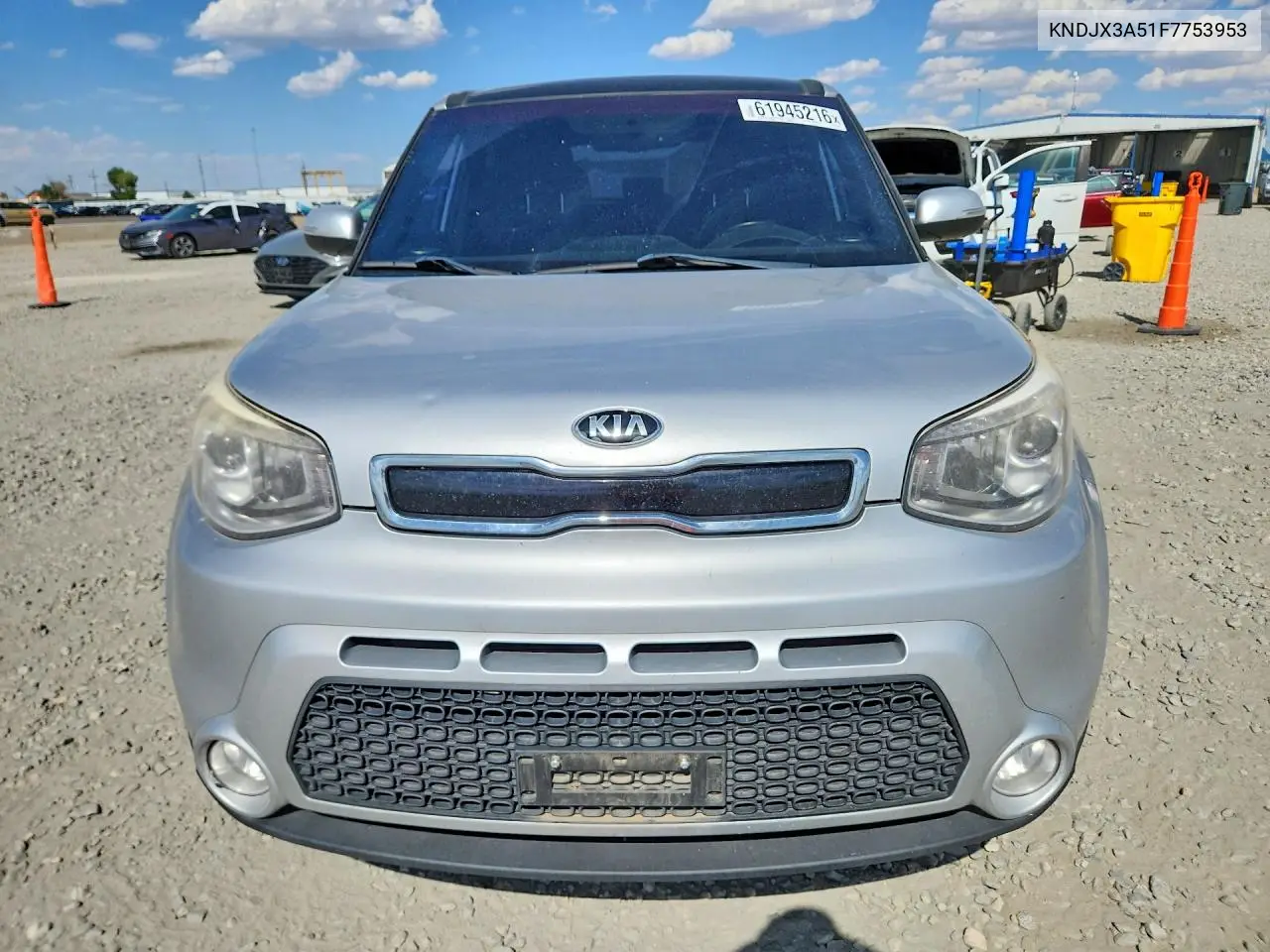 2015 Kia Soul ! VIN: KNDJX3A51F7753953 Lot: 61945216
