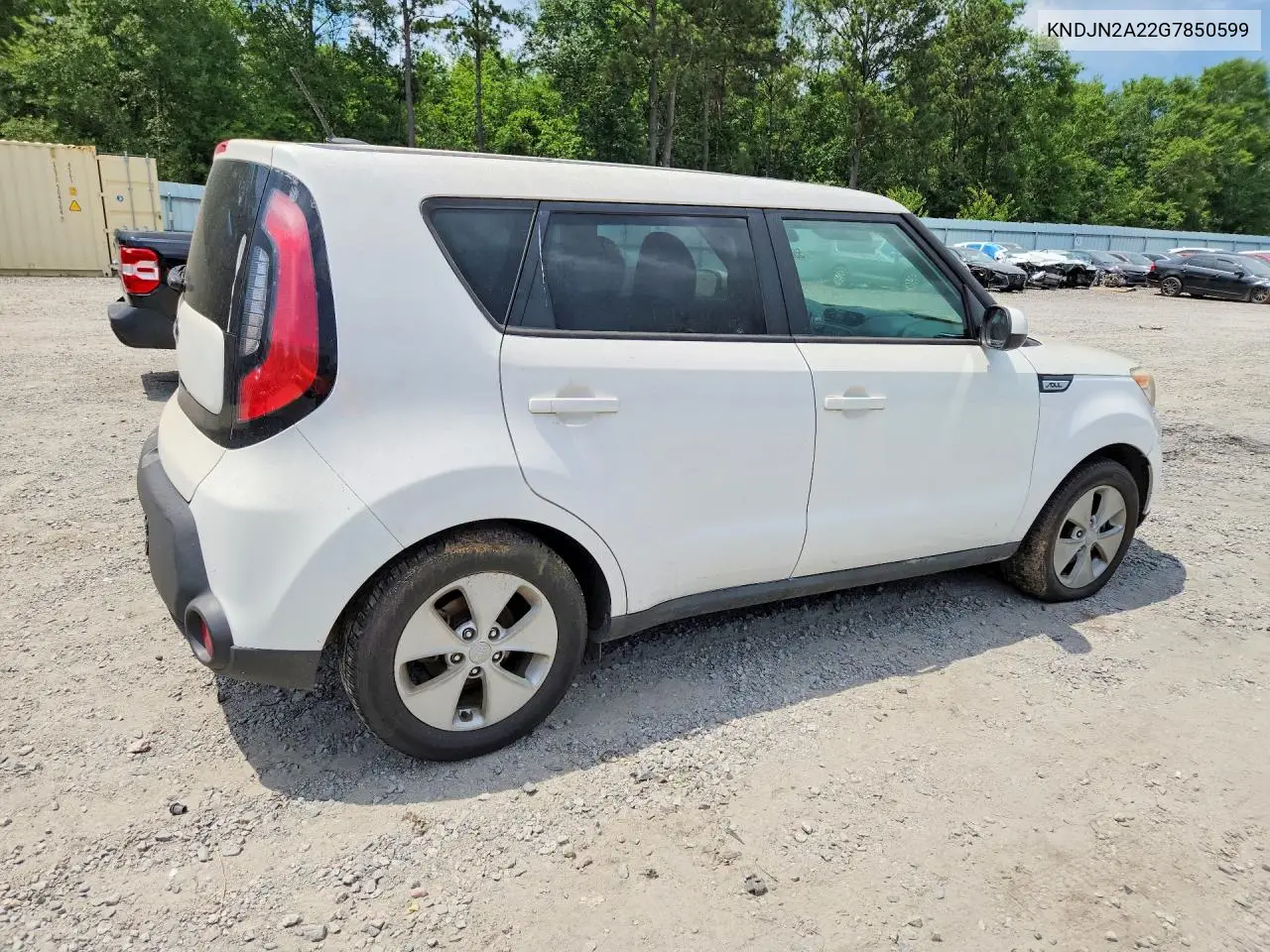 2016 Kia Soul VIN: KNDJN2A22G7850599 Lot: 55024356
