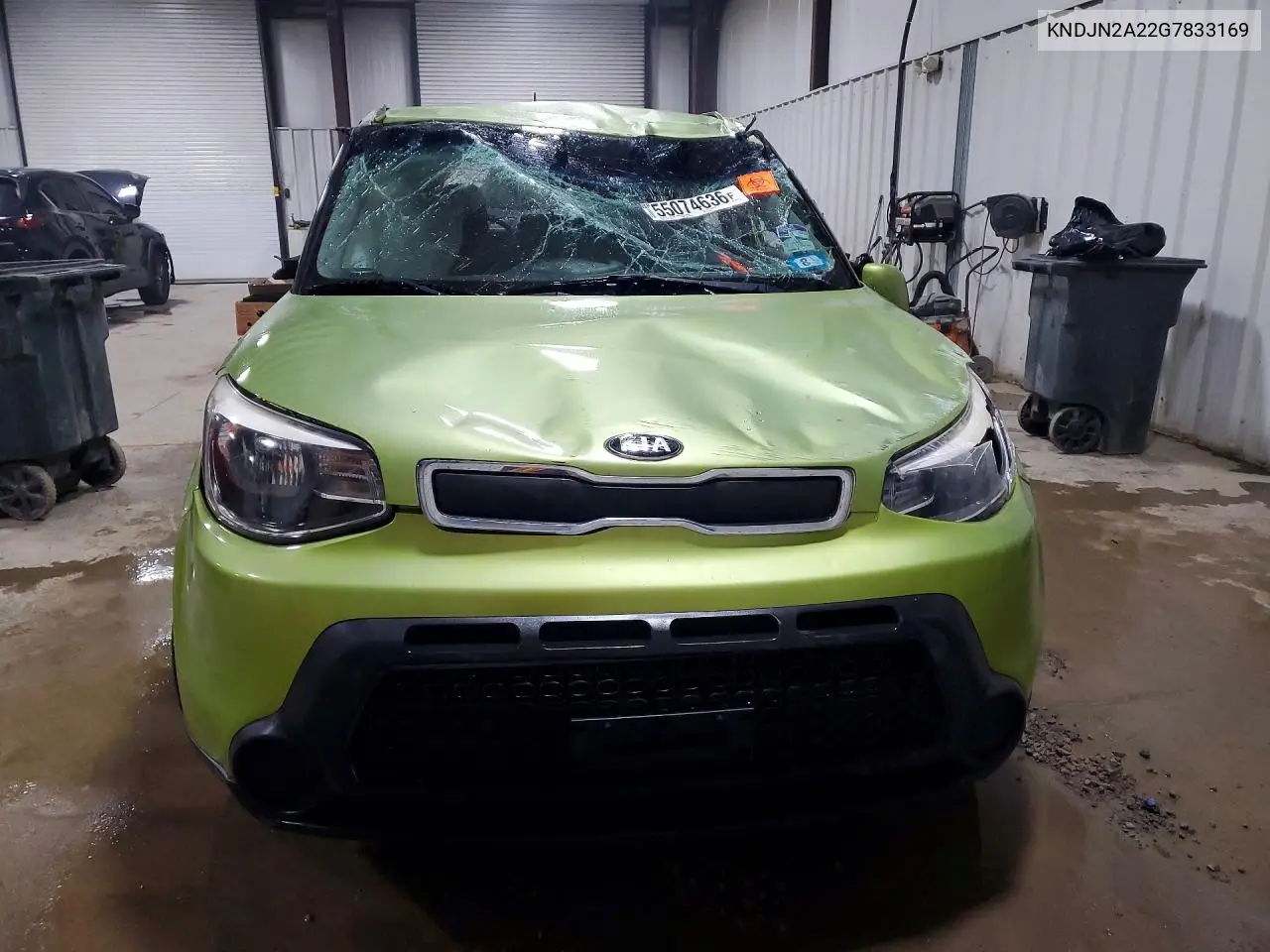2016 Kia Soul Base VIN: KNDJN2A22G7833169 Lot: 55074636
