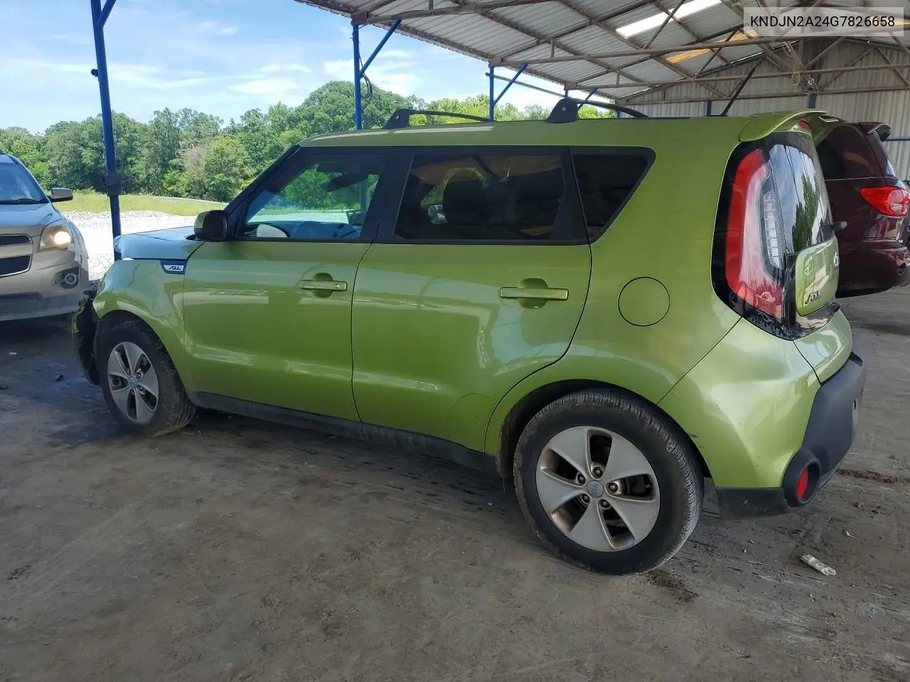 2016 Kia Soul Base VIN: KNDJN2A24G7826658 Lot: 55196586